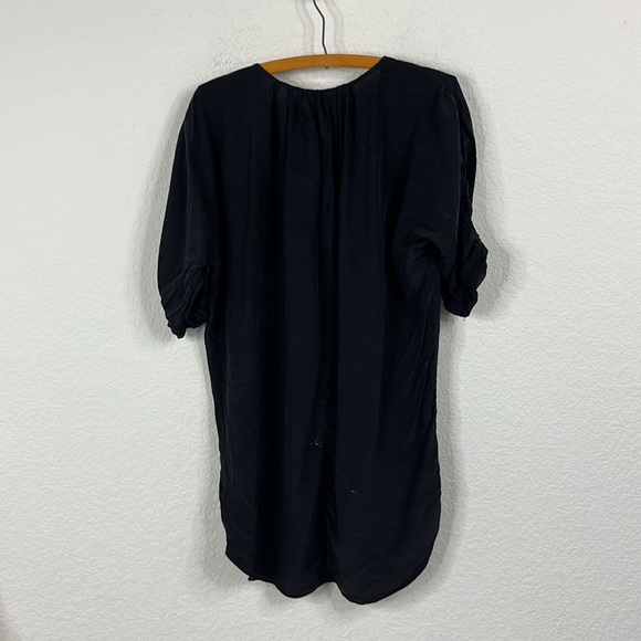 Wilfred Black Silk Short Sleeve Oversized Dress - Picture 5 of 8